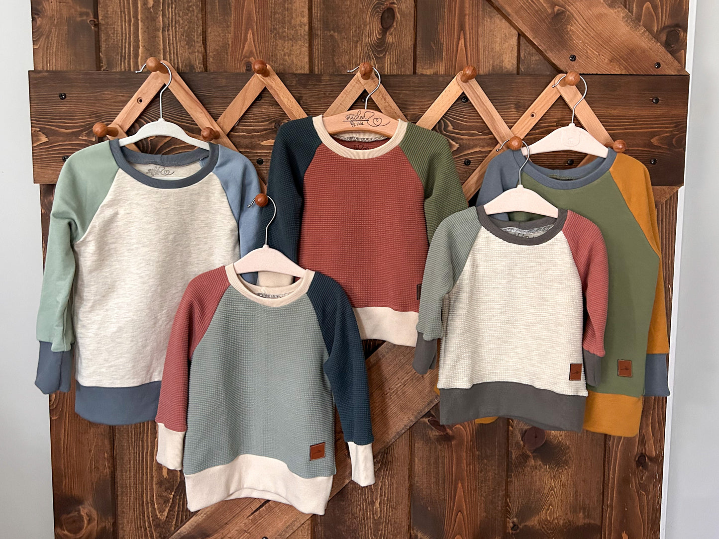 Mystery colorblock sweater