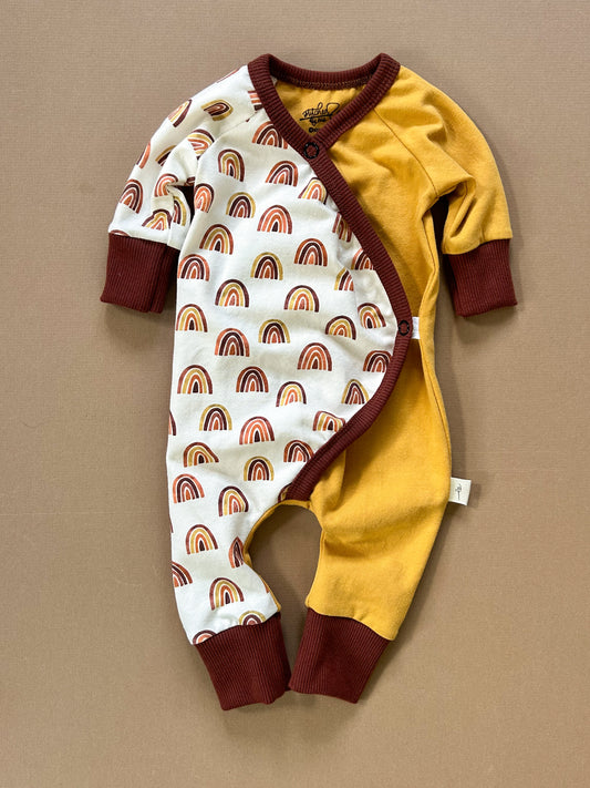 Newborn Baby East Romper (rainbow)